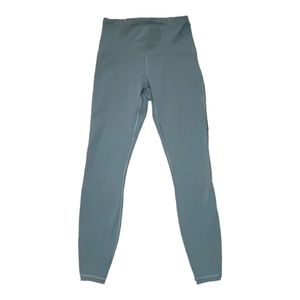 Lululemon sage green leggings size 4